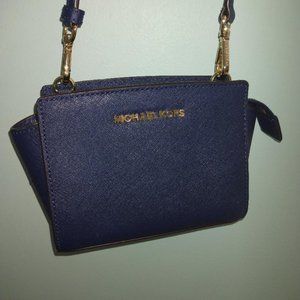 Michael Kors Navy Crossbody Purse